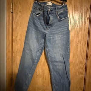 Abercrombie & Fitch Light Blue Straight Jeans